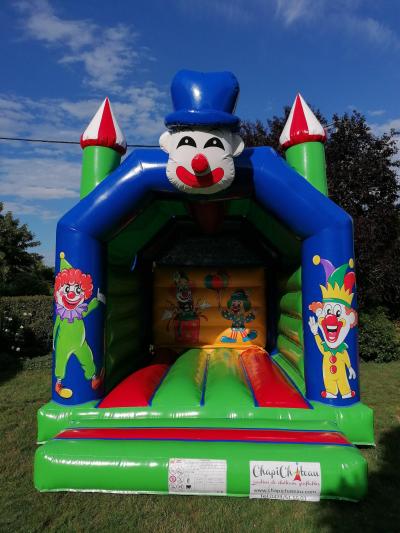 Let's Sport - location chateaux gonflables : Château gonflable Clown