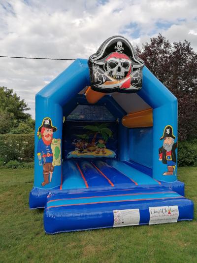 Let's Sport - location chateaux gonflables : Château gonflable Pirate