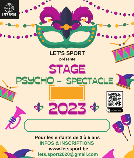 Let's Sport - Stages Psycho-spectacle présentation